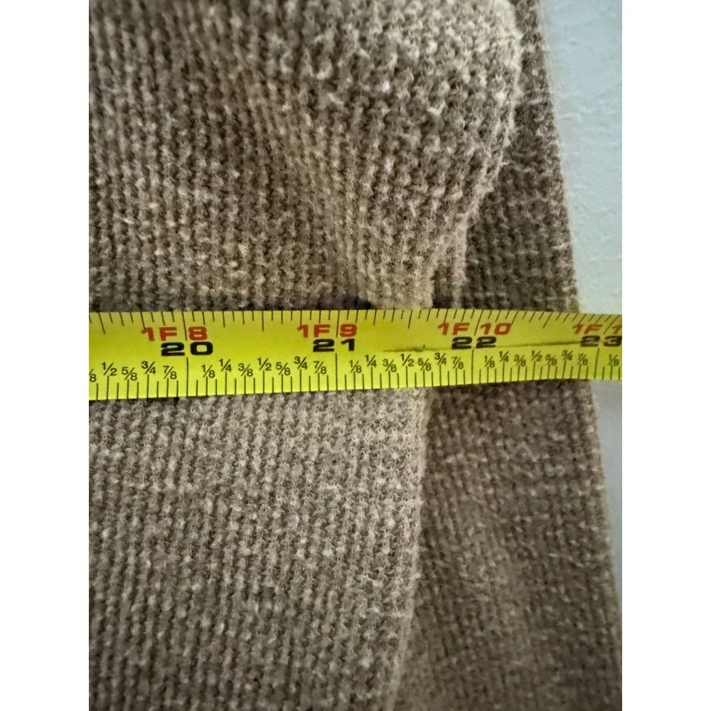 Banana Republic Long Sleeve 1/4 Zip‎ Men's XL Beige Knitted Comfortable